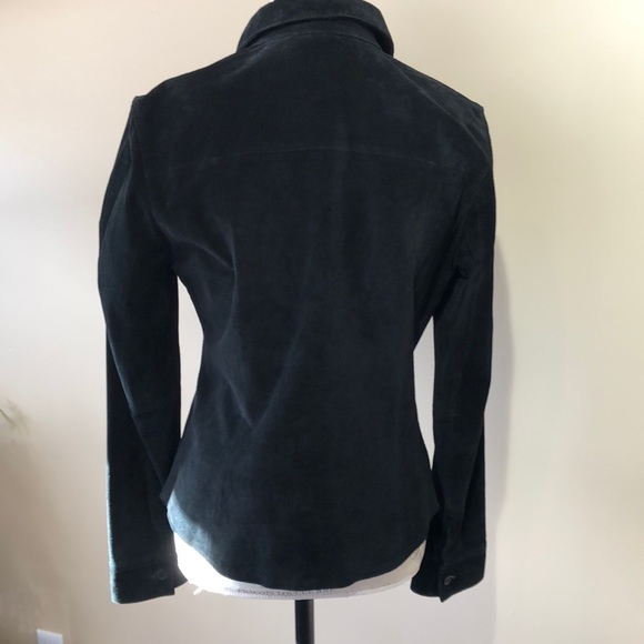 Suede Shirt Jacket - Picture 3 of 6